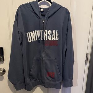 Universal Studios Gray Hoodie Jacket